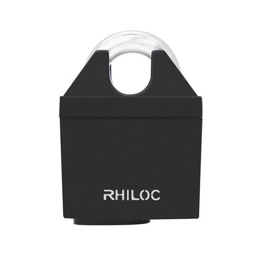 Heavy-Duty Hardened Steel Padlock – Waterproof & Rustproof Closed Shackle Lock with 27/64" (10.5mm) Shackle – Corrosion-Resistant Outdoor Security Lock