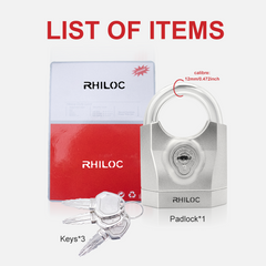 Anti-Theft Loud Alarm Lock Weather Proof Heavy Duty Multi Purpose