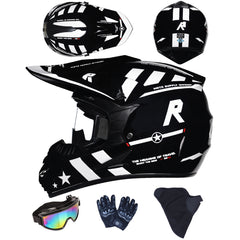 Youth Dirt Bike Helmet Lightweight ATV Safe Helmet Biking for Adults,Boys and Girls