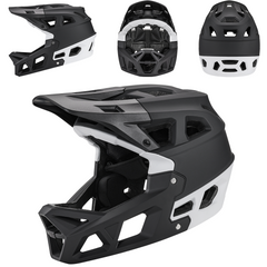 Full Face Mountain Bike Helmet for Ages 8+, Men & Women, 690g Lightweight MTB BMX DH Helmet with 31 Vents, ASTM F1952, CPSC 1203 & CE EN1078 Certified, Adjustable Fit,