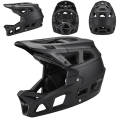 Full Face Mountain Bike Helmet for Ages 8+, Men & Women, 690g Lightweight MTB BMX DH Helmet with 31 Vents, ASTM F1952, CPSC 1203 & CE EN1078 Certified, Adjustable Fit,