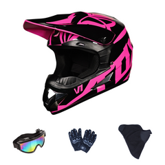 Youth Dirt Bike Helmet Lightweight ATV Safe Helmet Biking for Adults,Boys and Girls