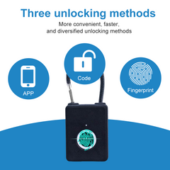 Fingerprint Padlock for Outdoor Locks