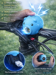 Smart Ladybug Bike Wheel Lights – Auto Sensor LED Spoke Lights for Kids Bikes & Scooters, Waterproof Safety Lights with Colorful Running Effects