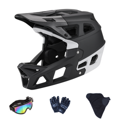 Full Face Mountain Bike Helmet for Ages 8+, Men & Women, 690g Lightweight MTB BMX DH Helmet with 31 Vents, ASTM F1952, CPSC 1203 & CE EN1078 Certified, Adjustable Fit,