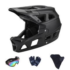 Full Face Mountain Bike Helmet for Ages 8+, Men & Women, 690g Lightweight MTB BMX DH Helmet with 31 Vents, ASTM F1952, CPSC 1203 & CE EN1078 Certified, Adjustable Fit,