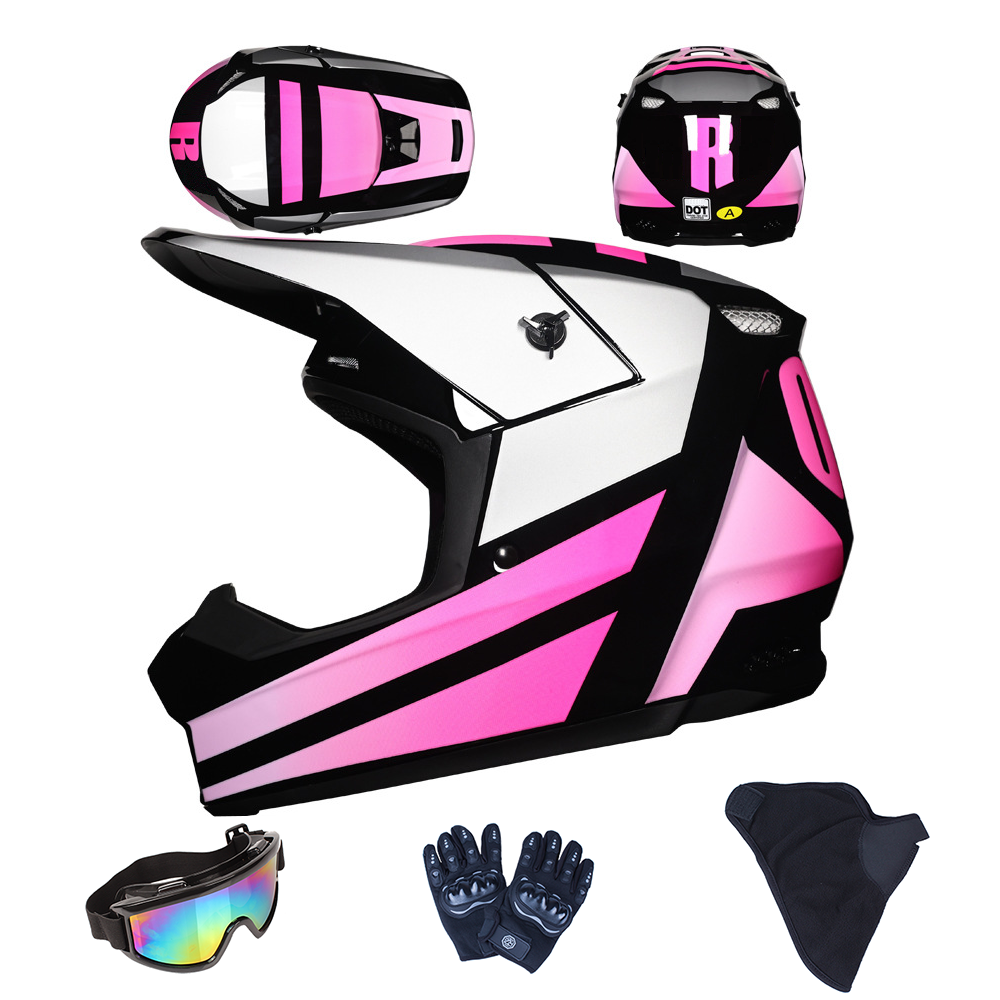 Youth & Kids Full Face Motocross and ATV Dirt Bike Helmets for Off-Road, BMX & MX Riding