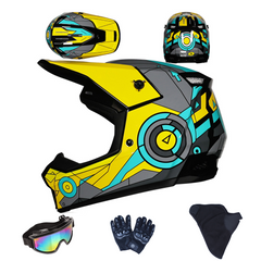 Youth & Kids Full Face Motocross and ATV Dirt Bike Helmets for Off-Road, BMX & MX Riding