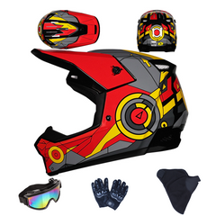 Youth & Kids Full Face Motocross and ATV Dirt Bike Helmets for Off-Road, BMX & MX Riding