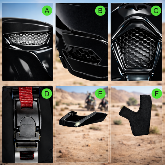 Youth & Kids Full Face Motocross and ATV Dirt Bike Helmets for Off-Road, BMX & MX Riding