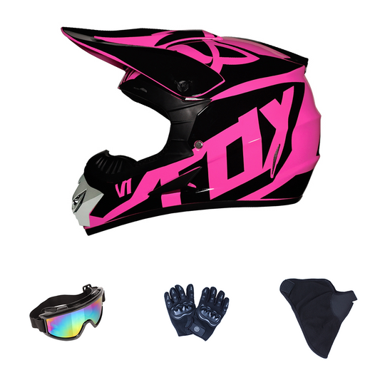 Youth Dirt Bike Helmet Lightweight ATV Safe Helmet Biking for Adults,Boys and Girls