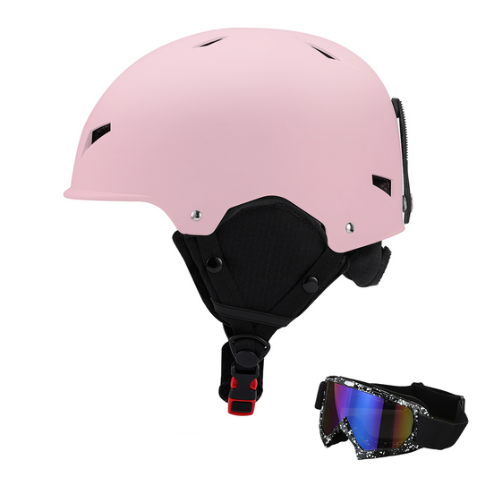 Ski & Snowboard Helmet Set with Goggles – Impact-Resistant PC Shell, EPS Safety Foam, Warm Lining & Ventilation,Snow Sports Helmet for Adults, Youth & Kids