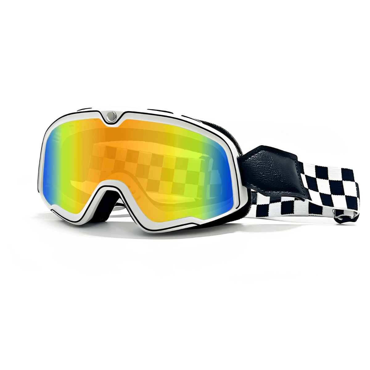 Motorcycle Goggles with Adjustable Strap for Man and  Woman Dirt Bike  ATV UTV and MTB Off-Road Riding