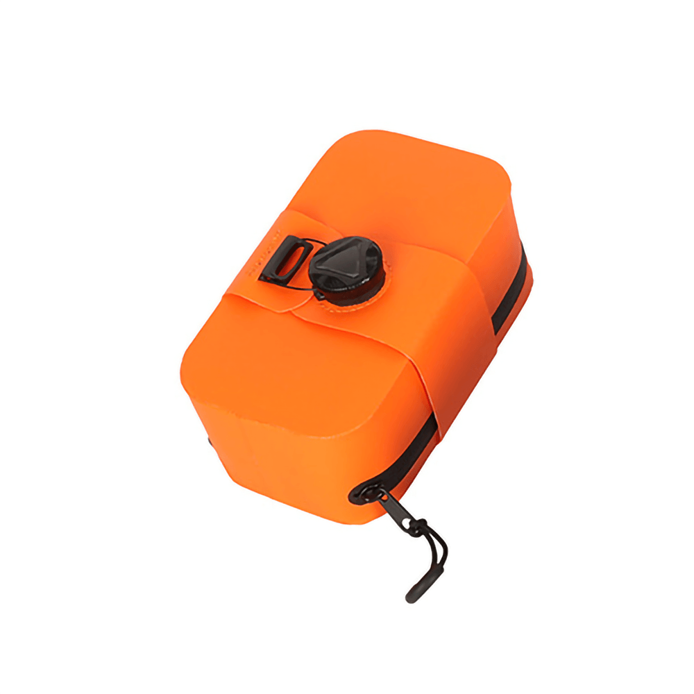 Bike Saddle Bag Waterproof 0.5L Bike Seat Bag with 360° Swivel Locking Buckle Lightweight Under Seat Storage Bag for Road MTB and Commuter Bikes