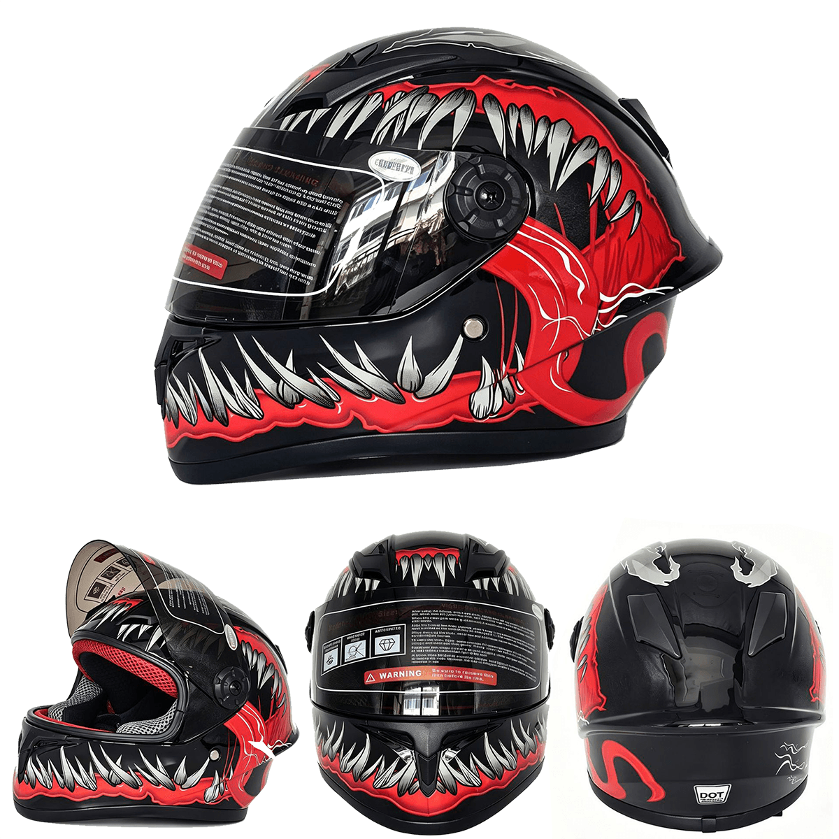 Kids Dirt Bike Helmet Detail 15