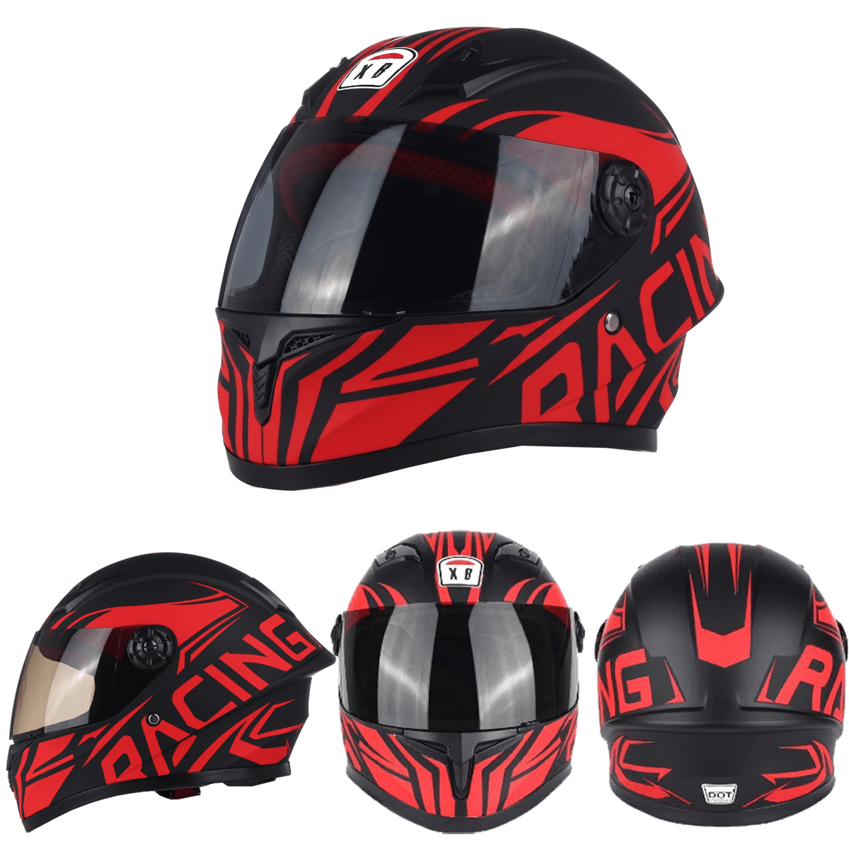 Kids Dirt Bike Helmet Detail 9