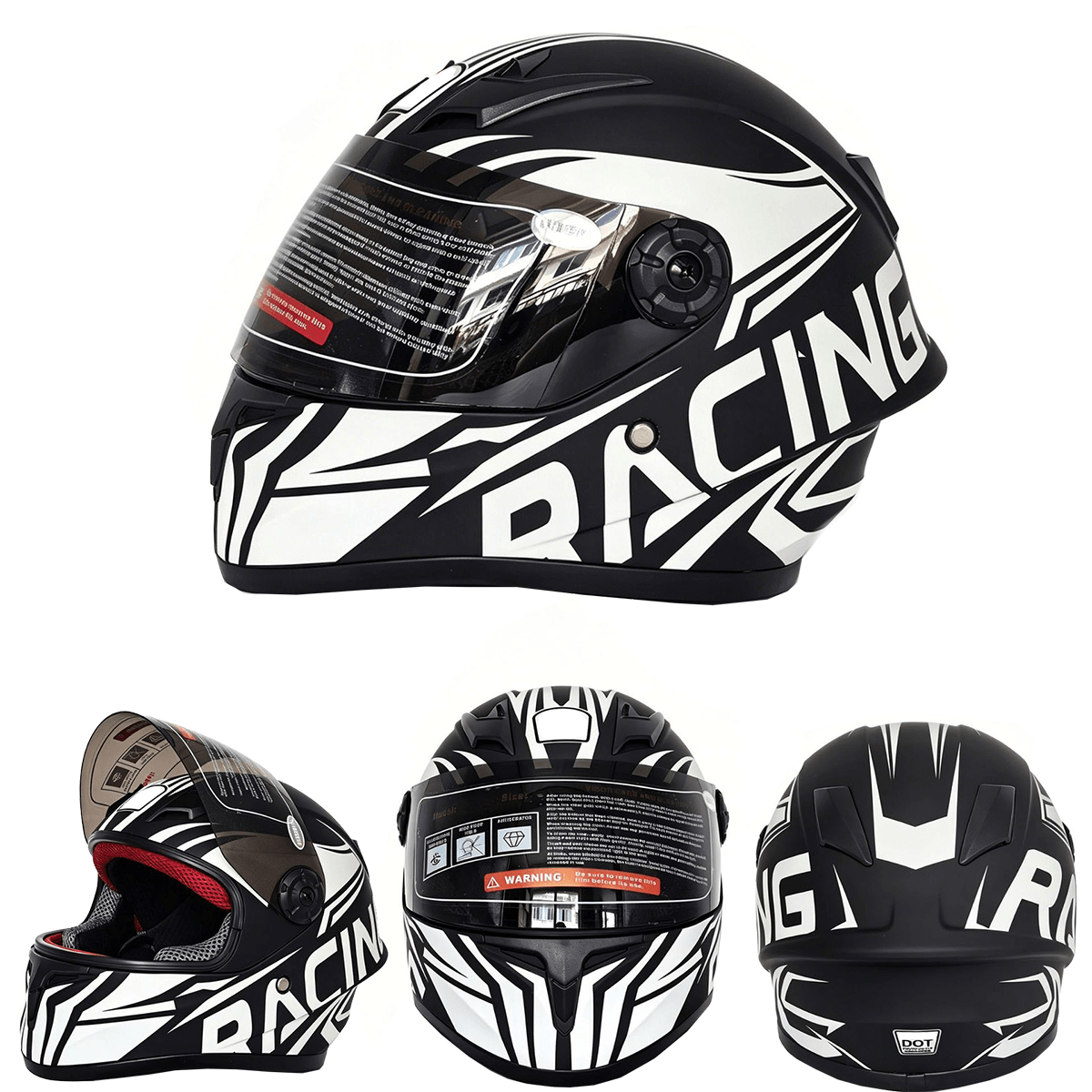 Kids Dirt Bike Helmet Detail 14