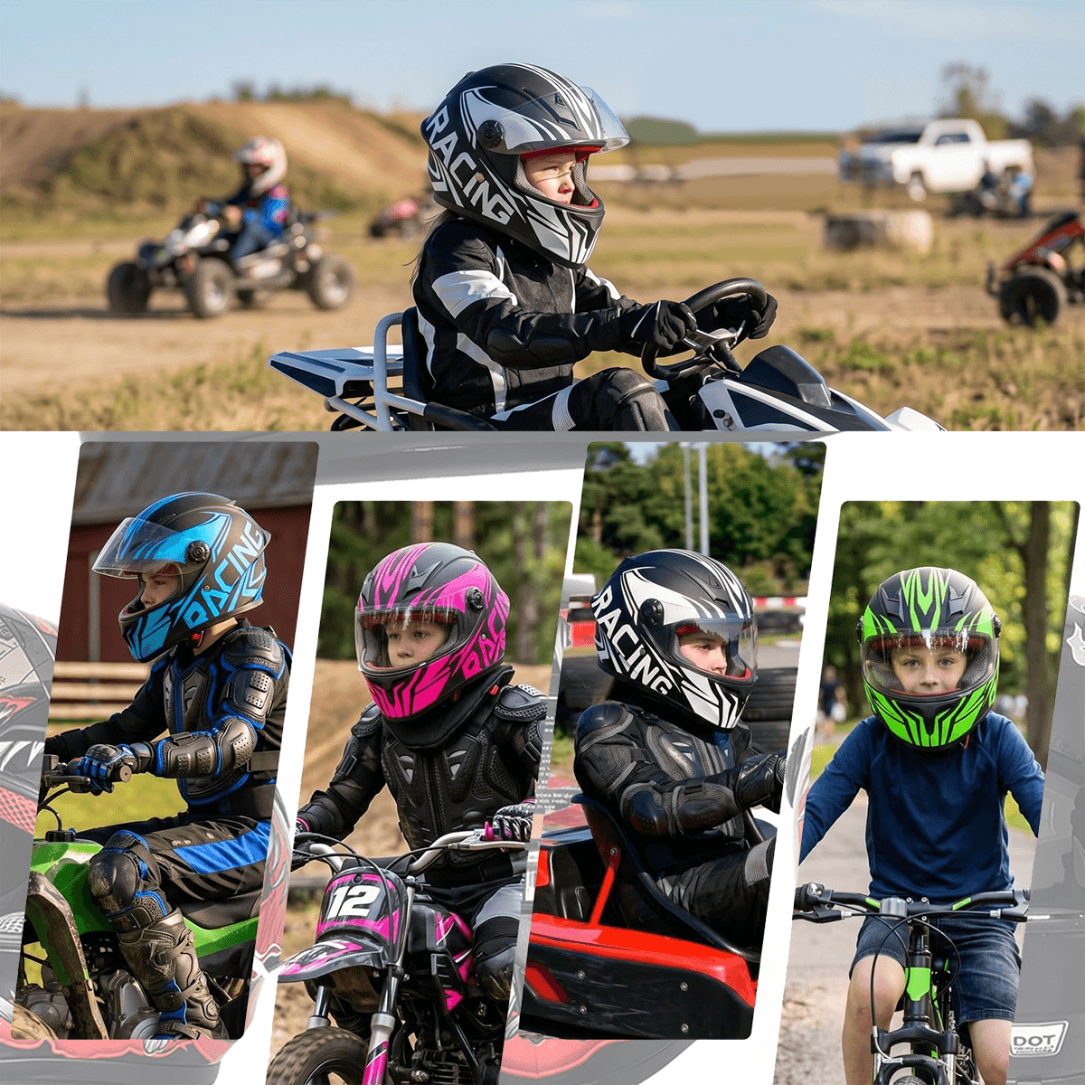 Kids Dirt Bike Helmet Feature 3