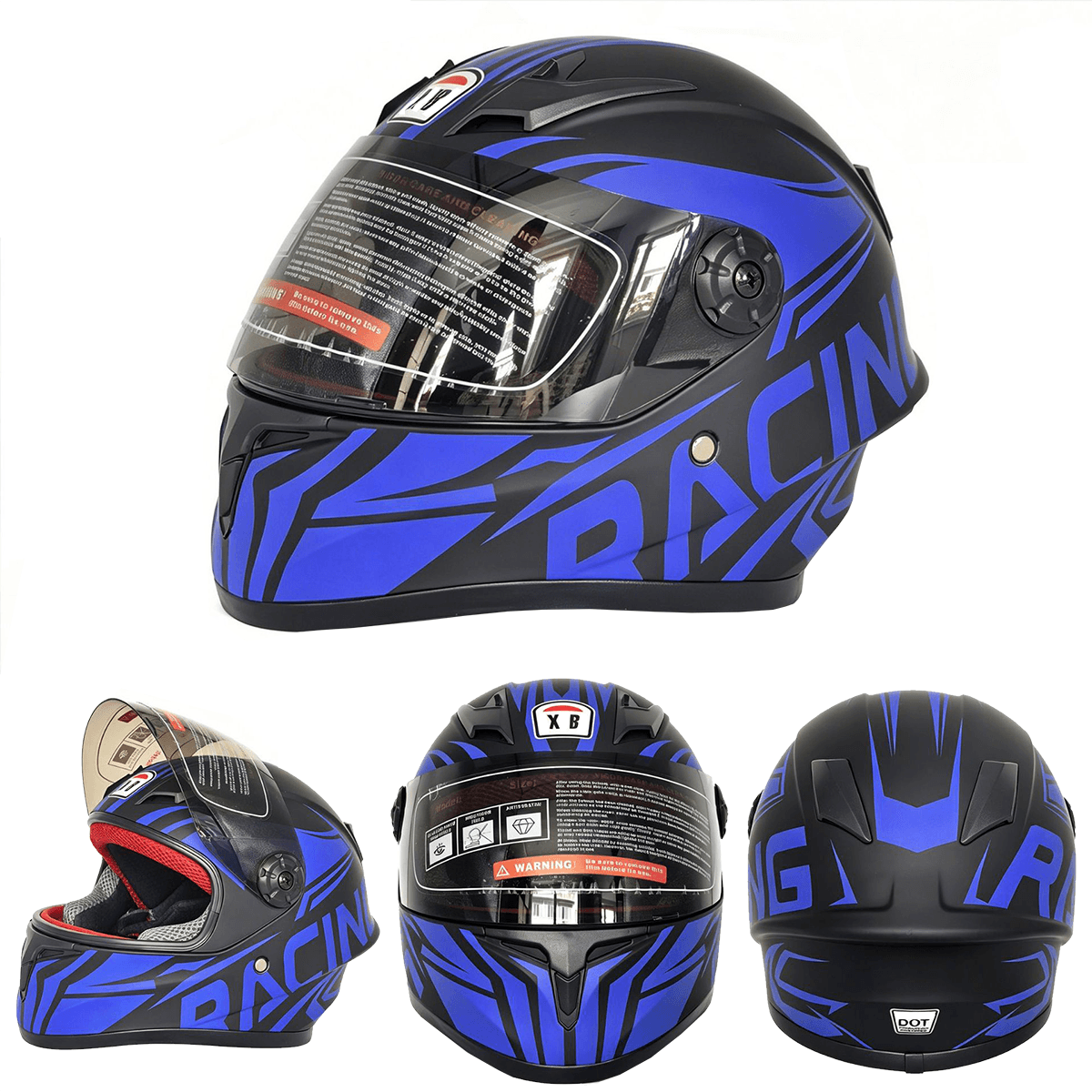 Kids Dirt Bike Helmet Detail 12
