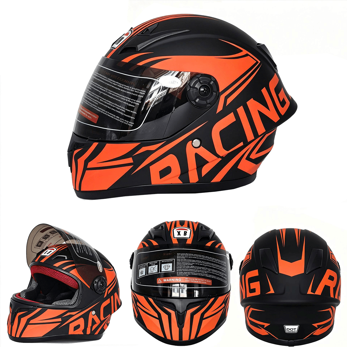 Kids Dirt Bike Helmet Detail 9