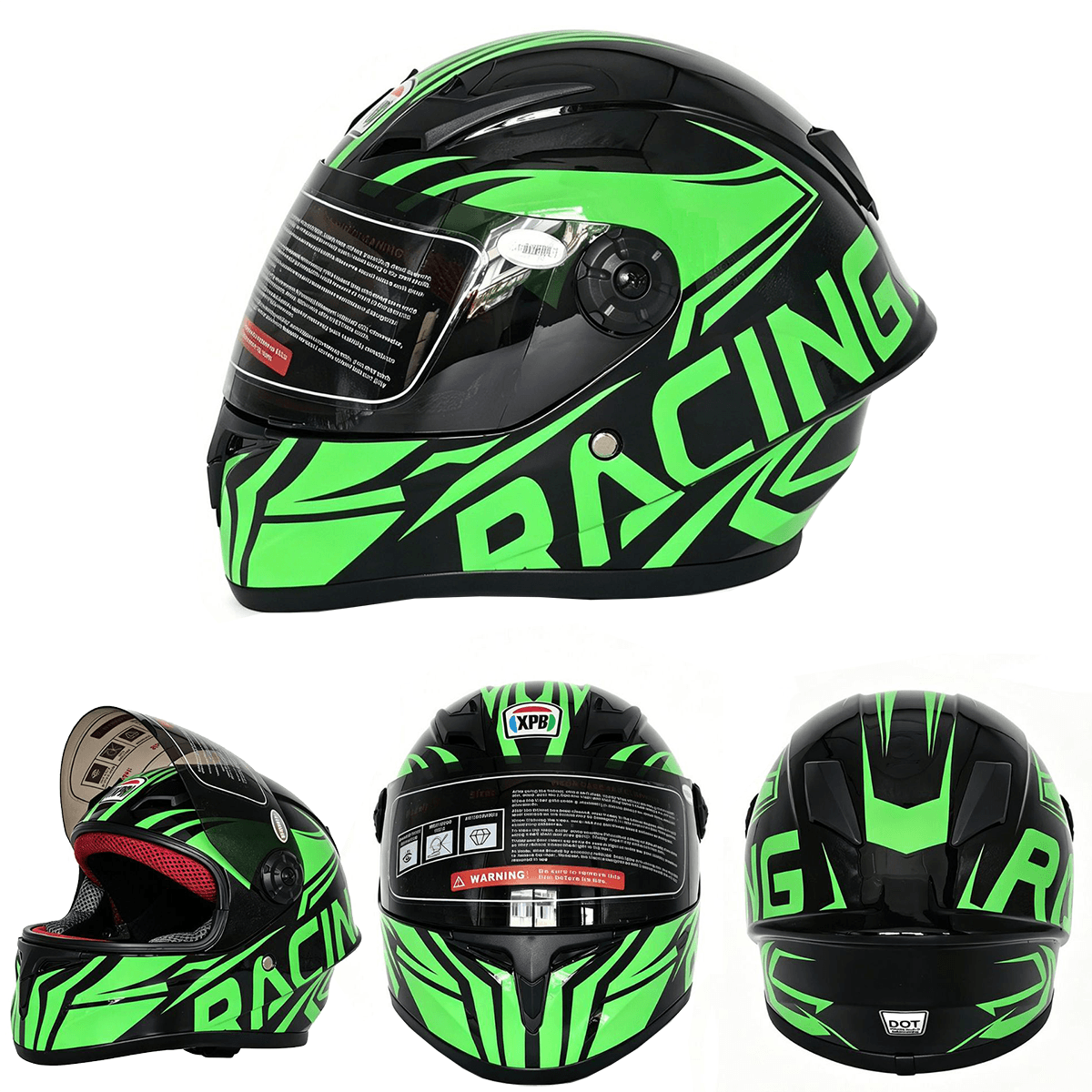 Kids Dirt Bike Helmet Detail 9