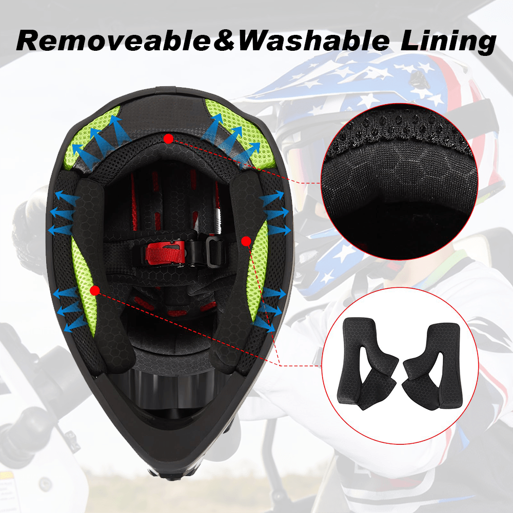 Kids Dirt Bike Helmet Feature 2