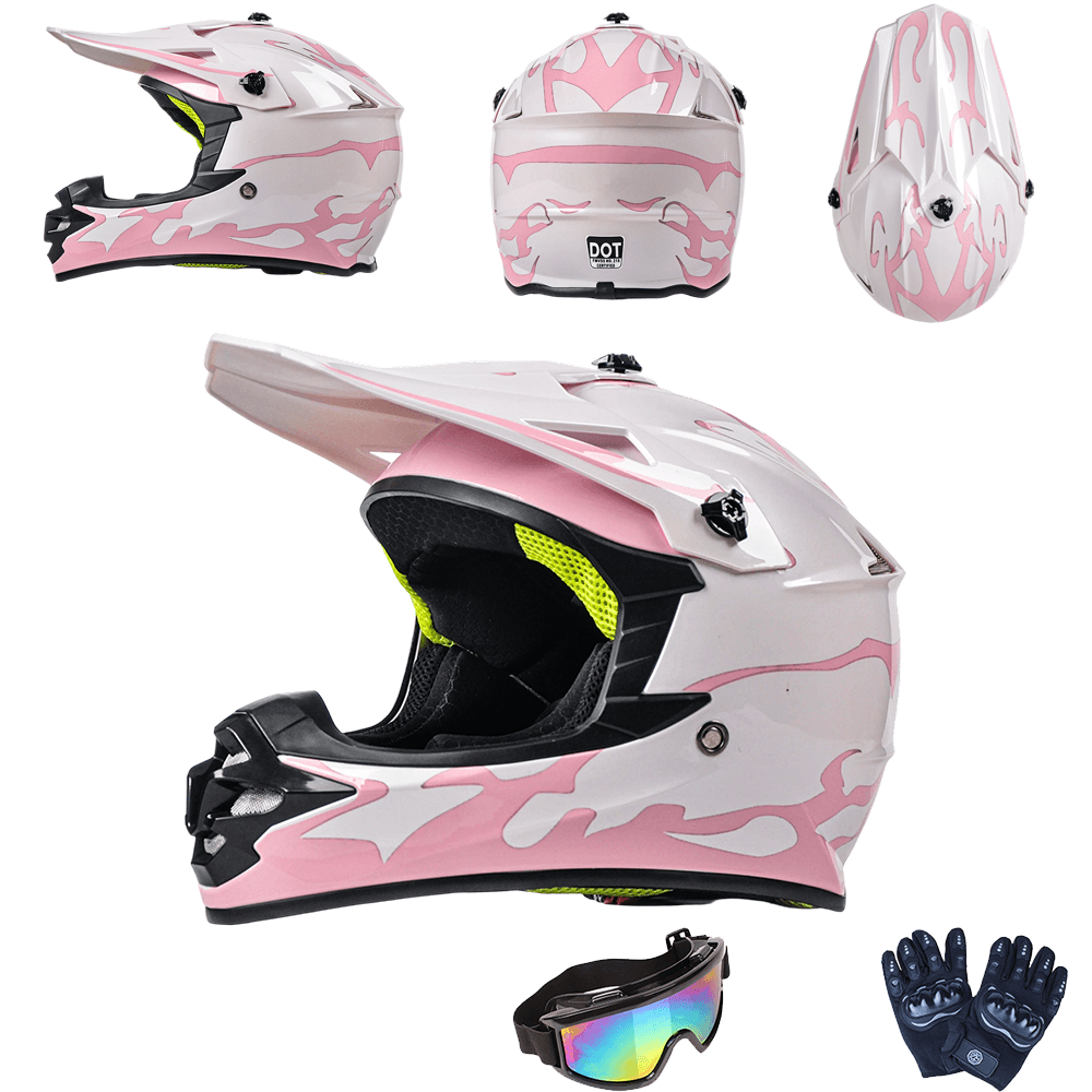 Kids Dirt Bike Helmet Detail 15